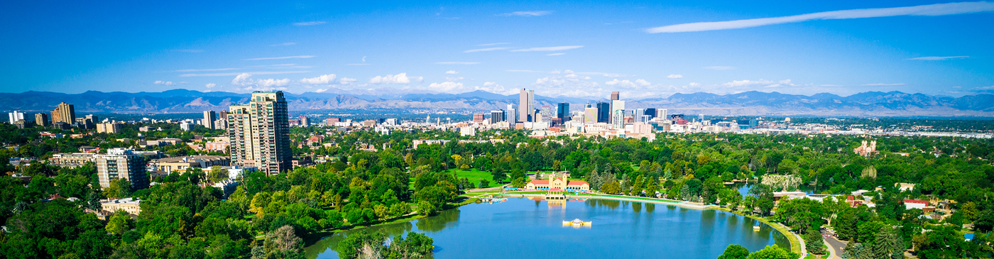 Aerial View of Denver, Colorado